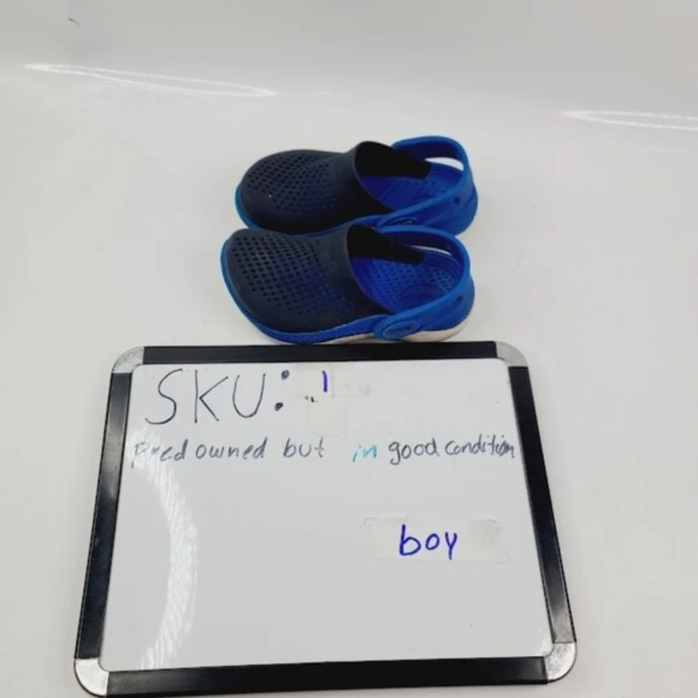 CROCS Kids Navy and Blue Water‎ Shoes
